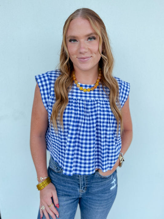 Paige Top - Royal Blue