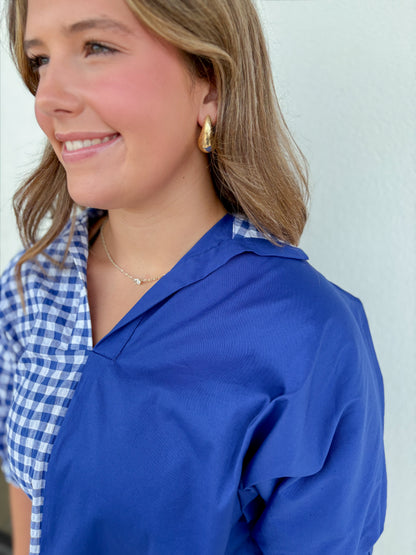 Sloan Top - Royal Blue
