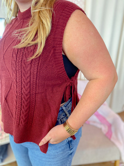 Chasing Truth Sweater Vest