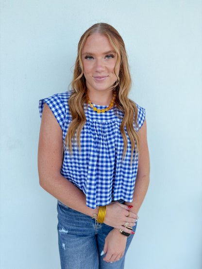 Paige Top - Royal Blue