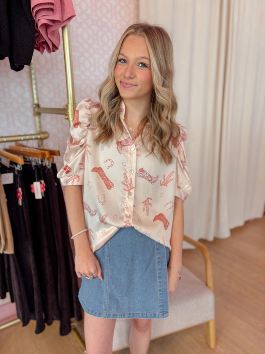 Adia Top - Howdy Cowboy