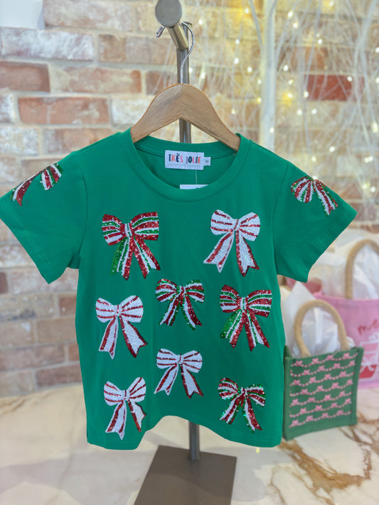 Little Luxies Sequin Christmas Bows
