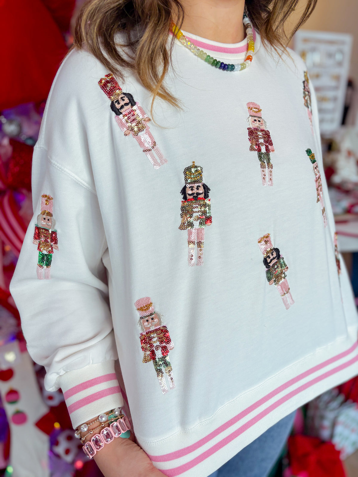 Millie Crewneck - Nutcrackers