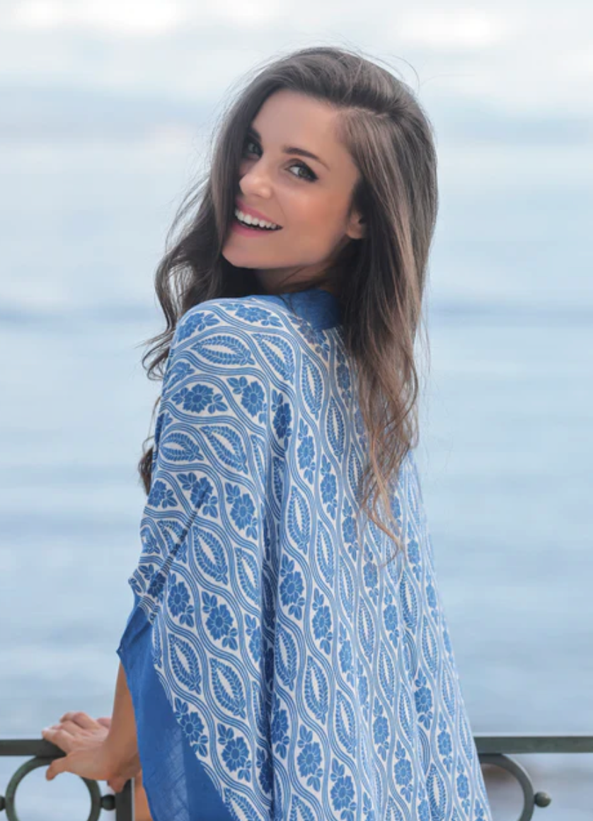 Shiraleah Catalina Kimono - Blue