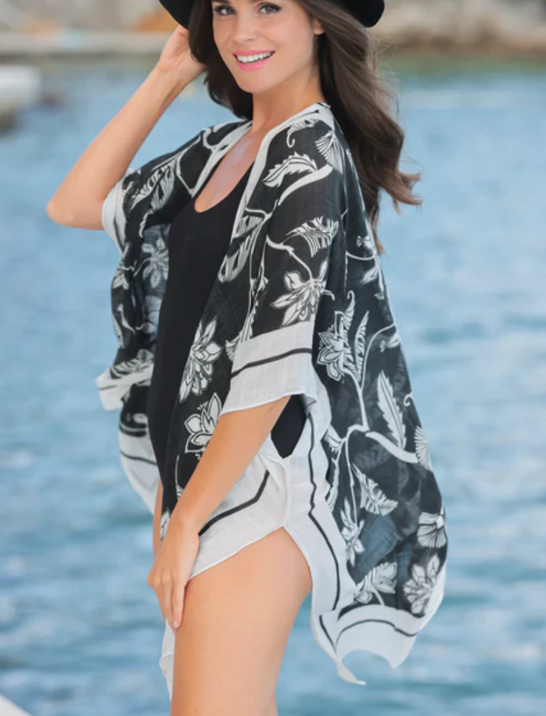 Shiraleah Mira Kimono - Black