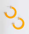 Medium Classic Acrylic Hoops