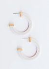Medium Classic Acrylic Hoops