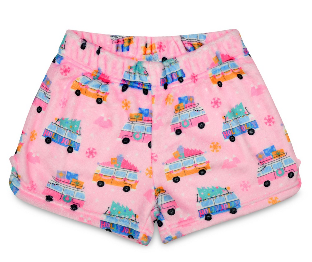Holly Jolly Plush Shorts