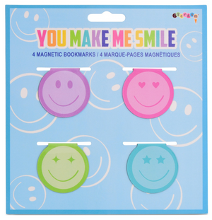 You Make Me Smile Magnetic Bookmarks