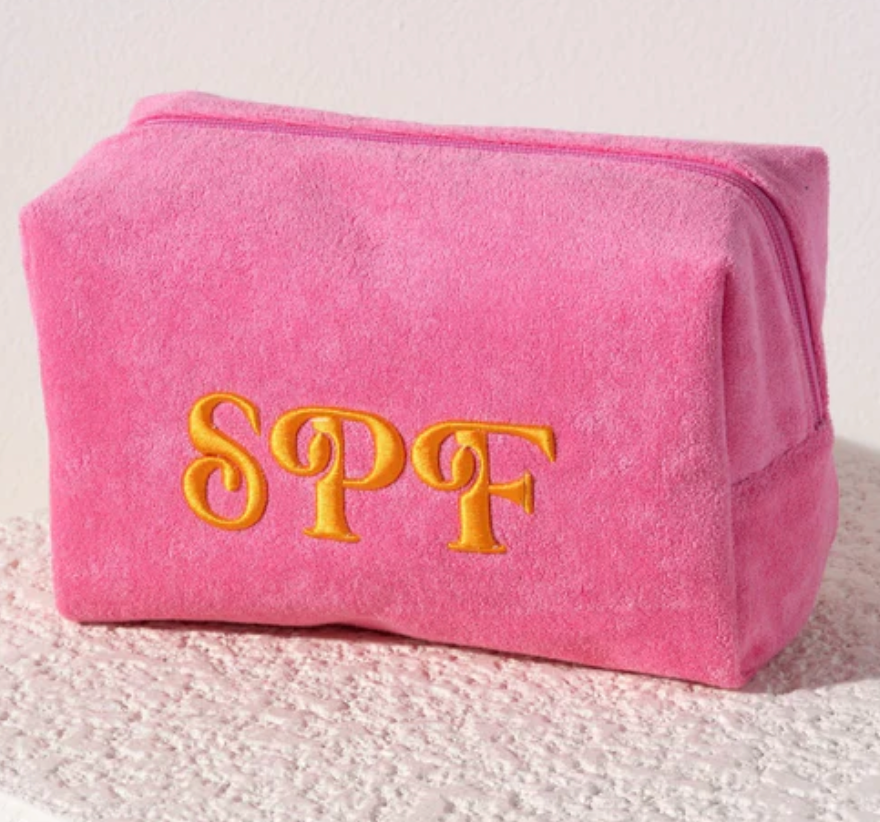 Sol SPF Zip Pouch - Pink