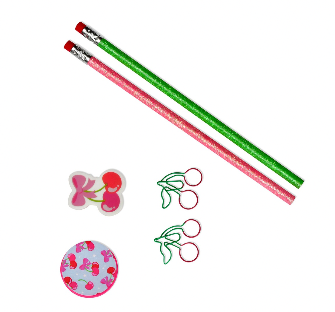 Cheerful Cherries Stationary Set