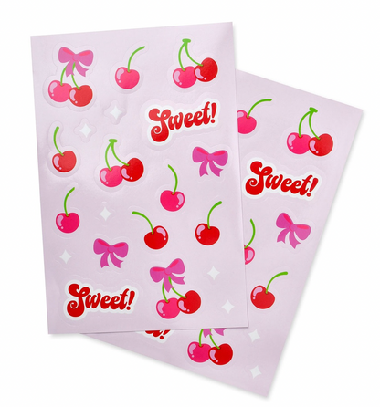 Cheerful Cherries Stationary Set