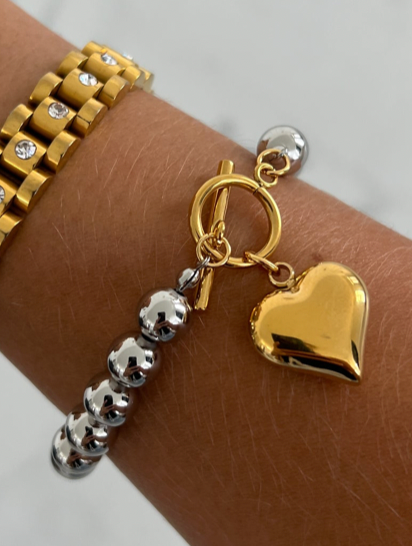 Glam Heart Bracelet