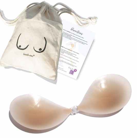 Silicone Stick On Bra - Light Tint