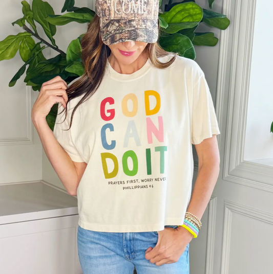 God Can Do It All Tee