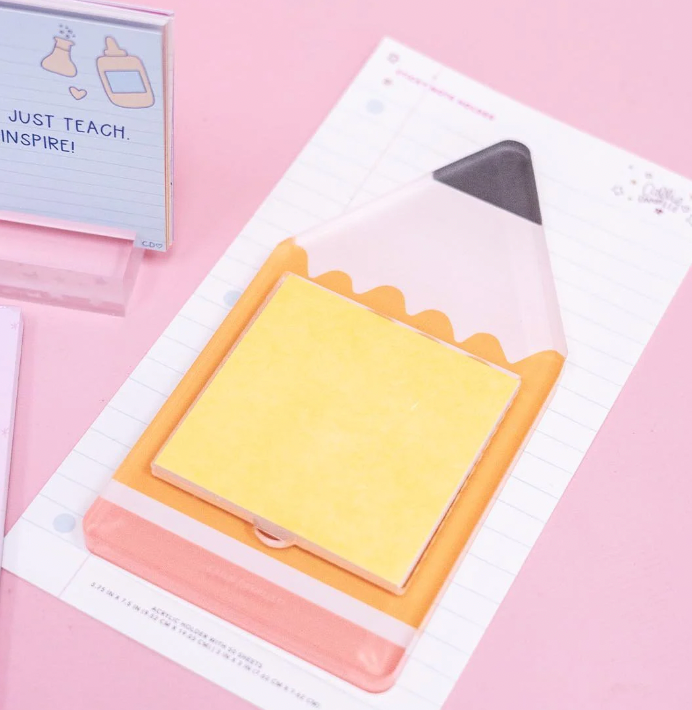 Pencil Sticky Note Holder