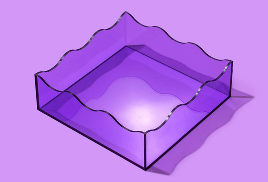 Wavy Tray - Purple