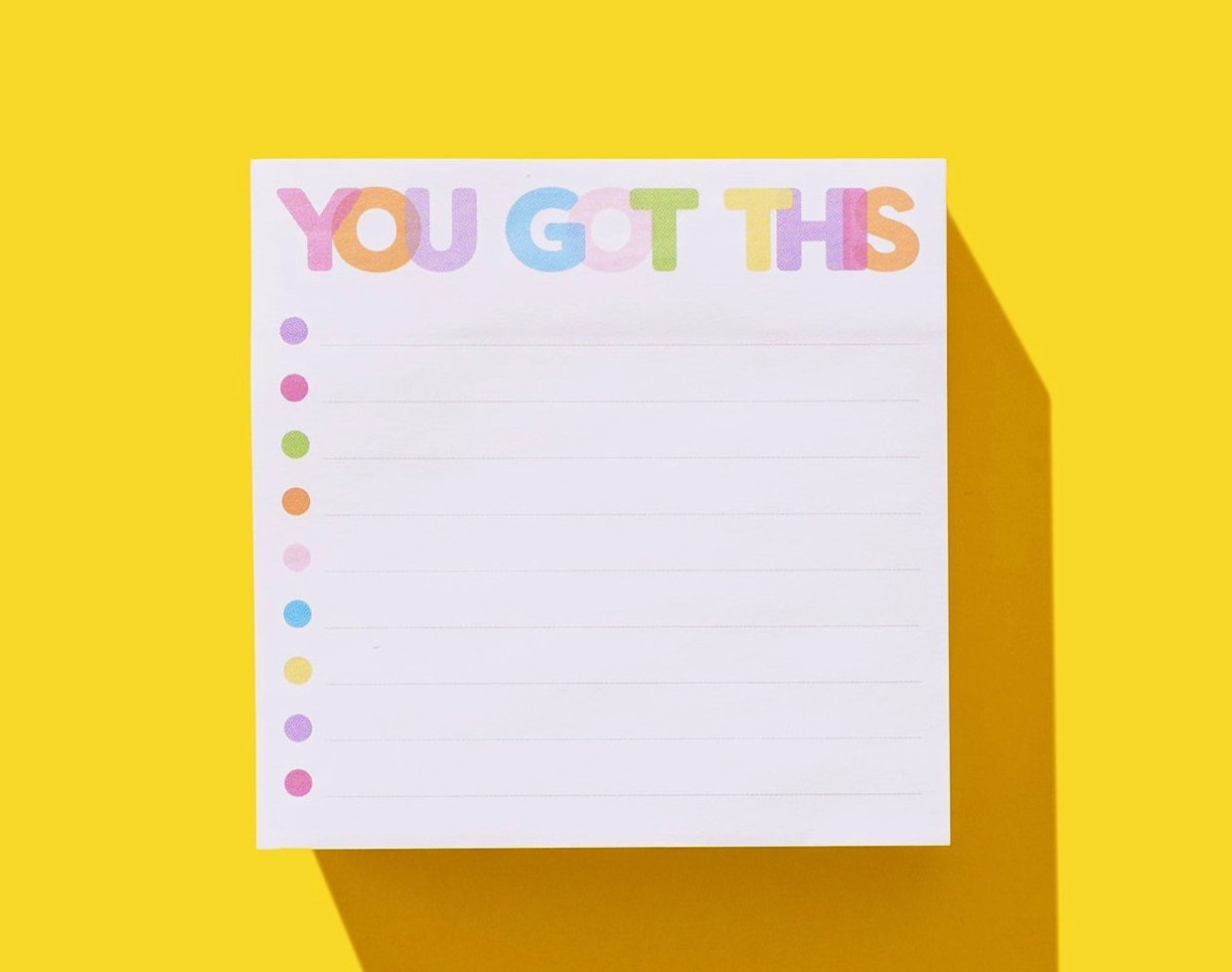 Sticky Notes Pad - You Got This