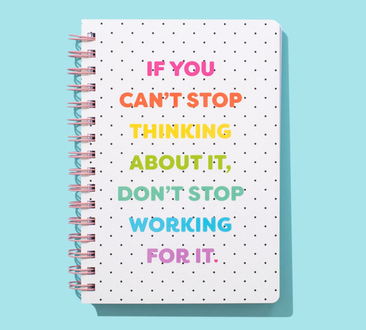 Spiral Notebook - Can't Stop Don't Stop