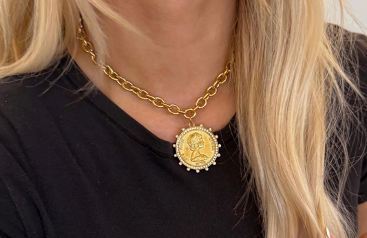 Small Coin Necklace