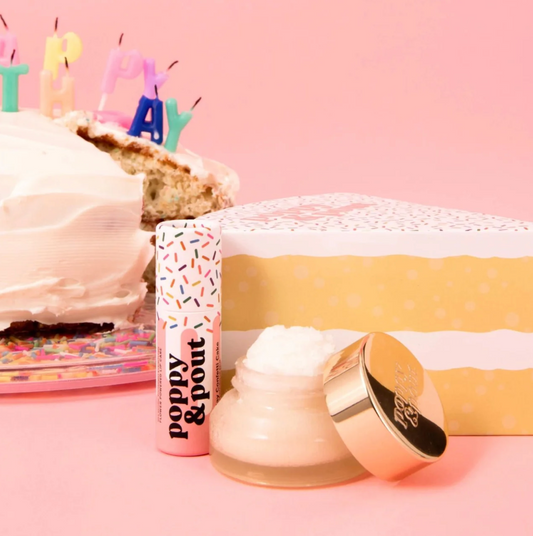 Poppy & Pout Birthday Lip Care Set