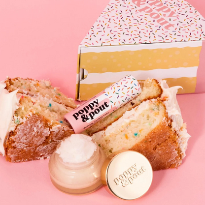 Poppy & Pout Birthday Lip Care Set