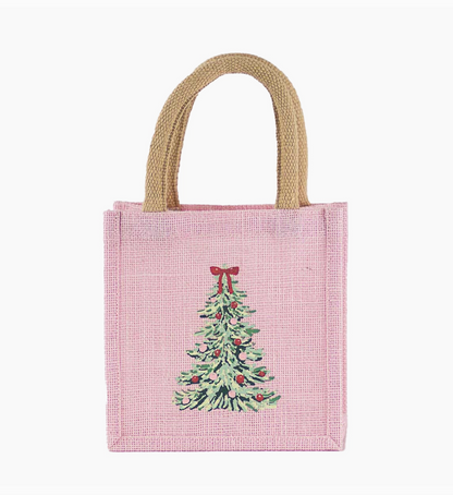 Small Holiday Tote - 7x7x5