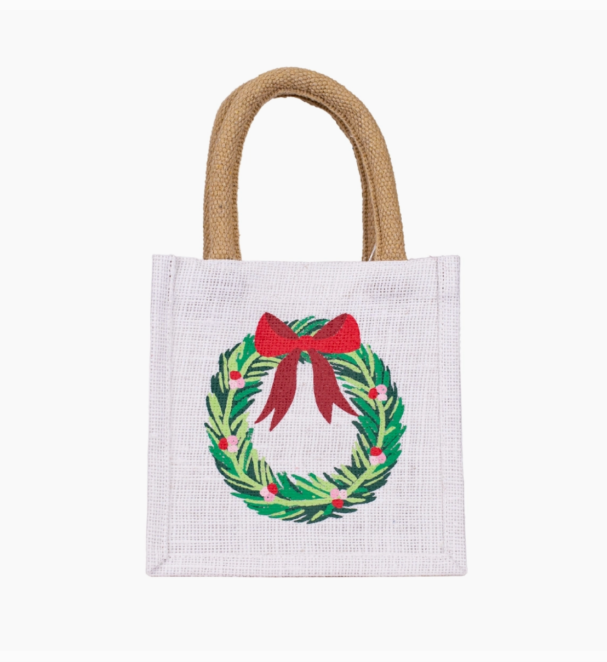 Small Holiday Tote - 7x7x5