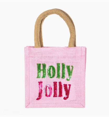 Small Holiday Tote - 7x7x5