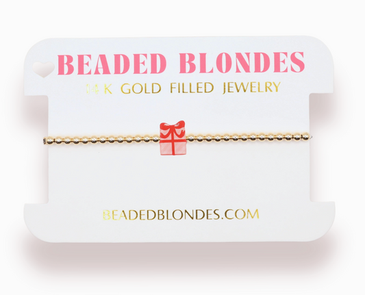 Petite Holiday Gift Charm Bracelet