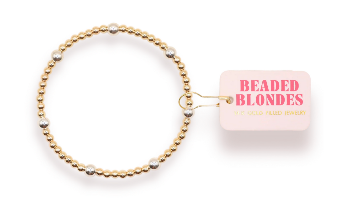 Olive Bracelet - Gold w/ Silver