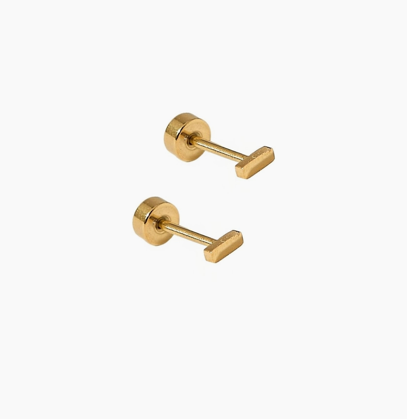 Micro Bar Earrings