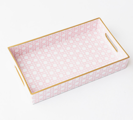Pink Vanity Tray