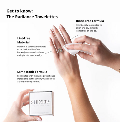 SHINERY Radiance Towelettes