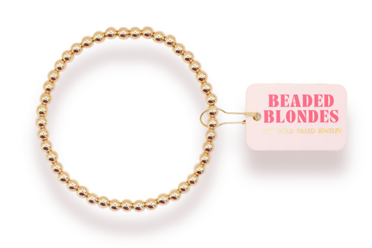 Julie Beaded Bracelet - 4mm