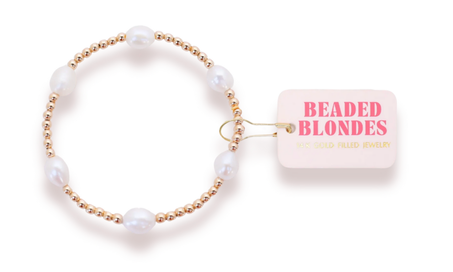 Poppi Bracelet - Pearl