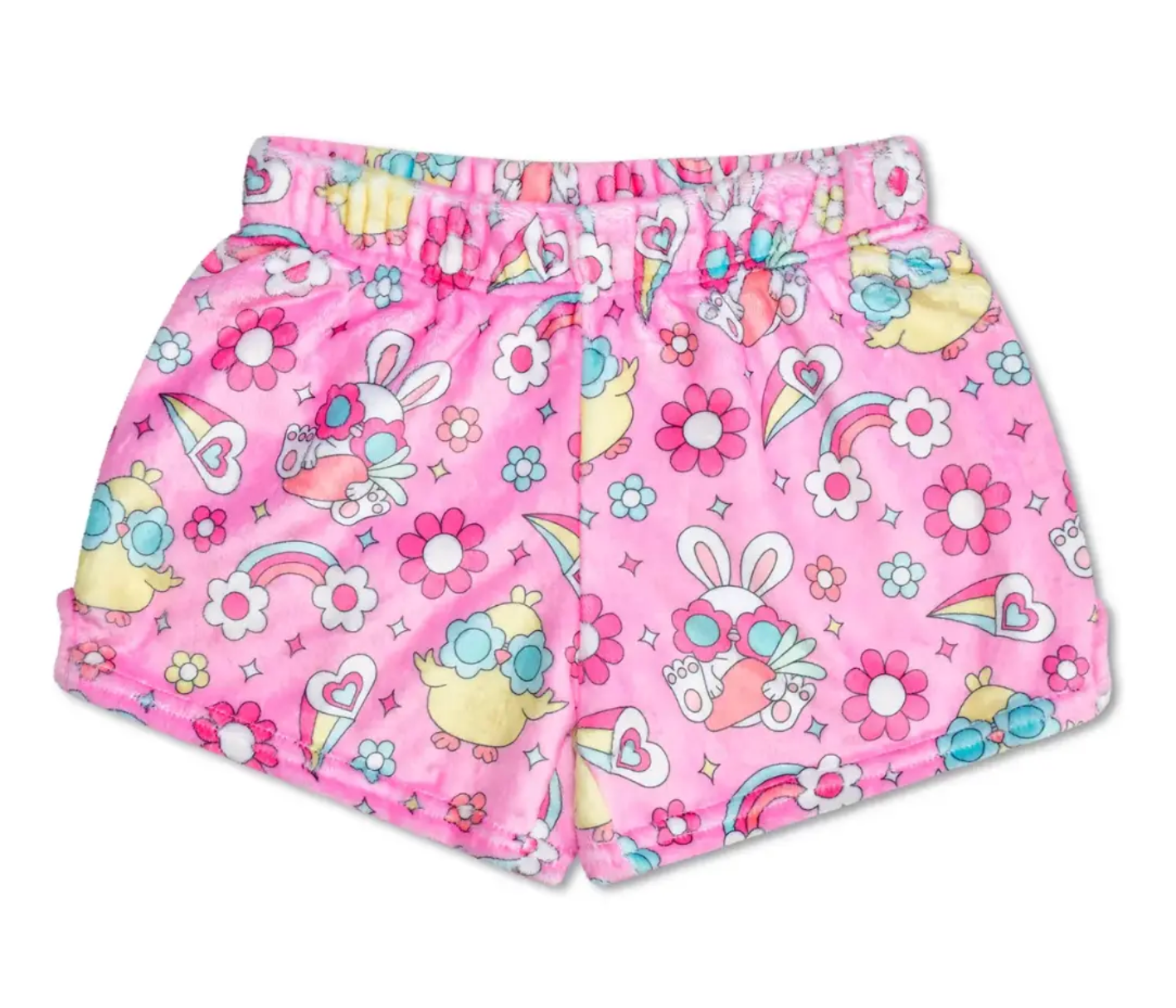Flower Chicks Plush Shorts