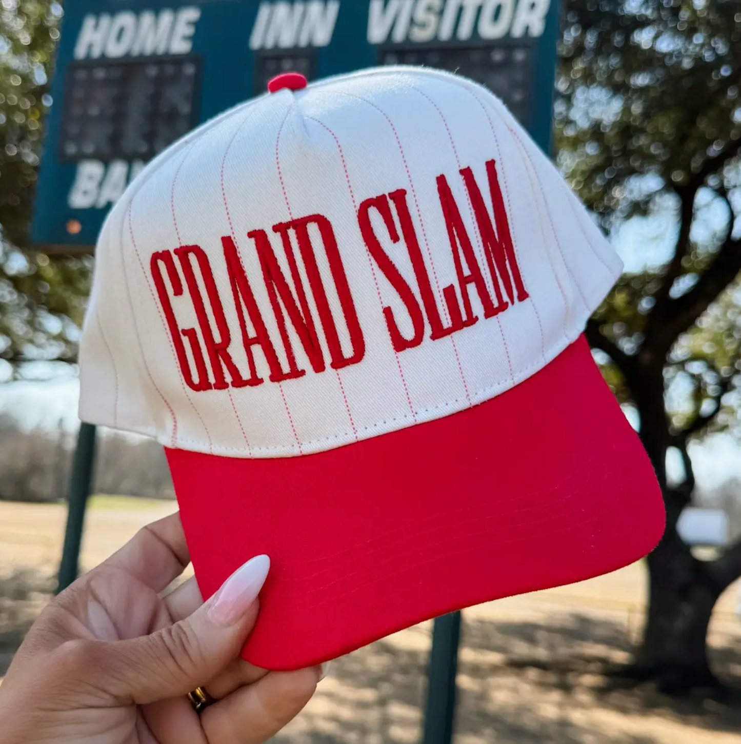 Grand Slam Striped Hat