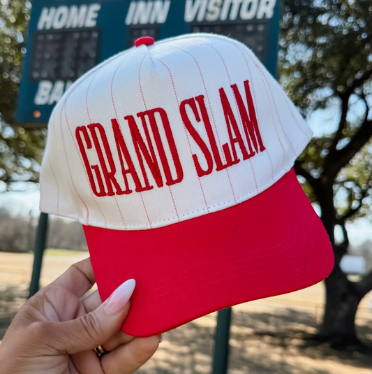 Grand Slam Striped Hat