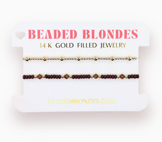Eleanor Bracelet Set - Mocha/June