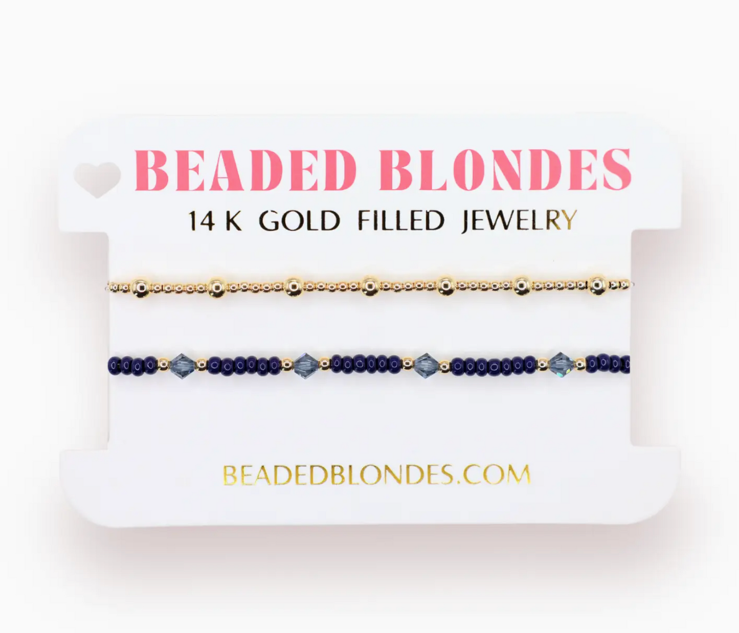 Eleanor Bracelet Set - Denim/June