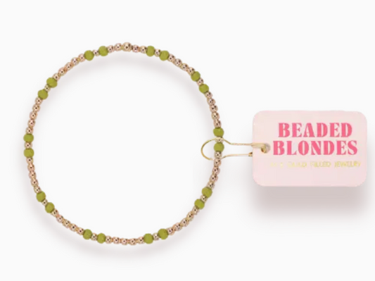 Hazel Bracelet - Lime