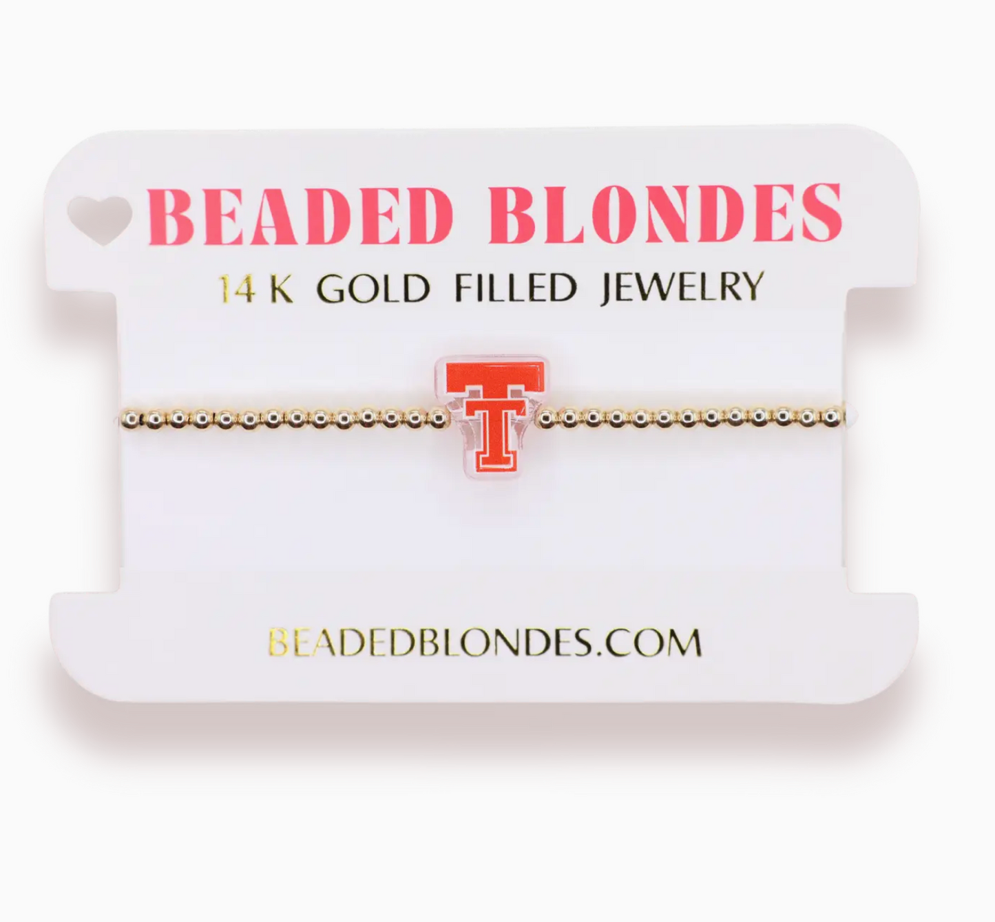 Texas Tech Logo Bracelet