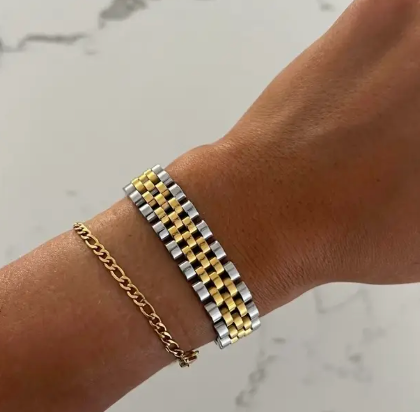 Two Toned Watch Band