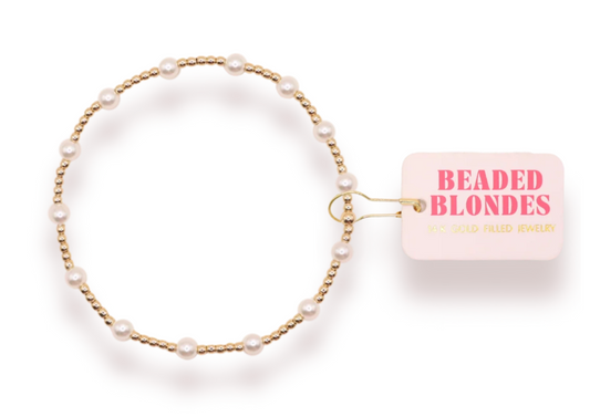 Petite June Bracelet - Pearl