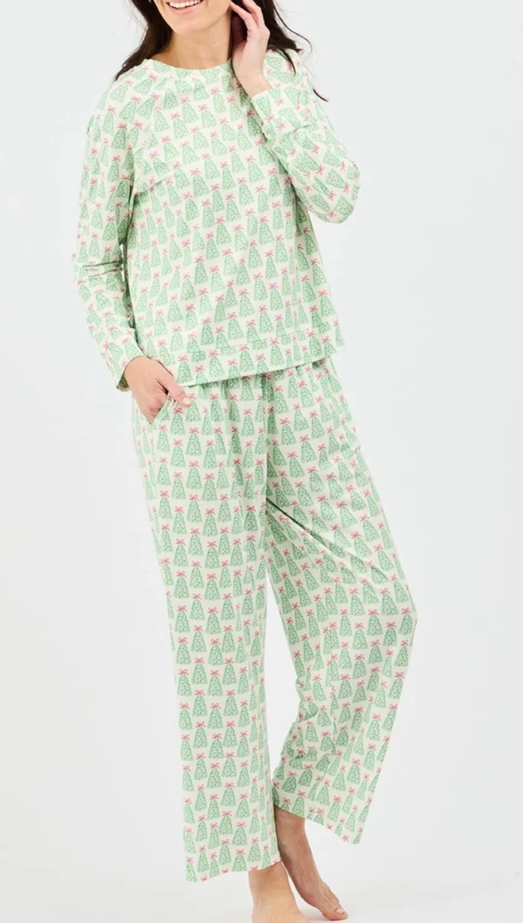 Annie Rosy Woodlands PJ Set