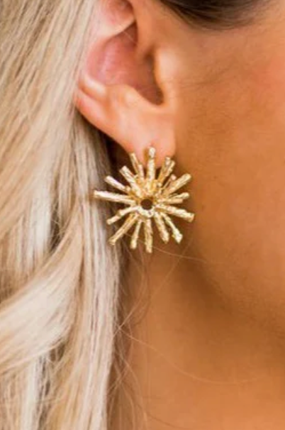 Sierra Earrings - Gold