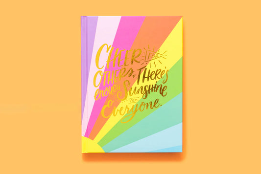 Sunshine and Cheer Hardcover Notebook