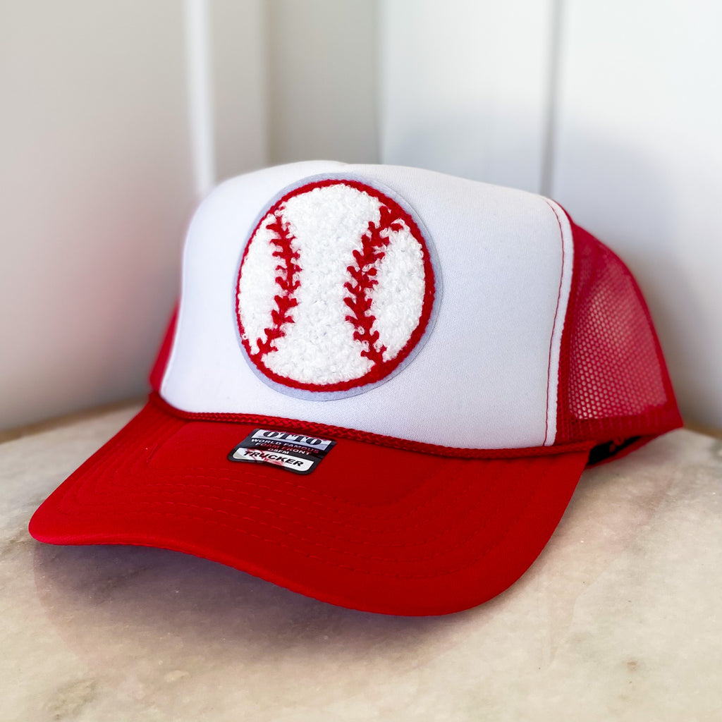 Baseball Patch Trucker Hat
