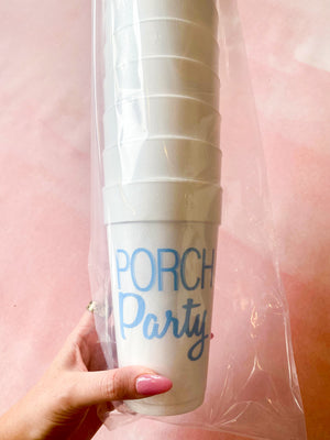 Styrofoam Party Cups